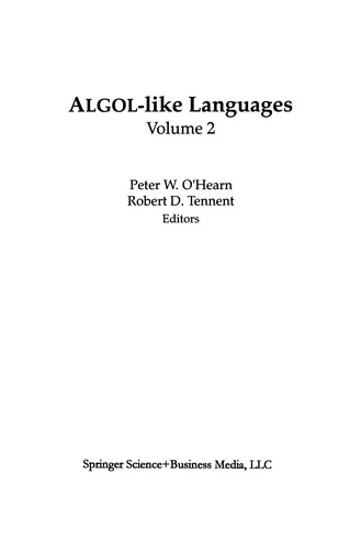 Algol-Like Languages (1997)