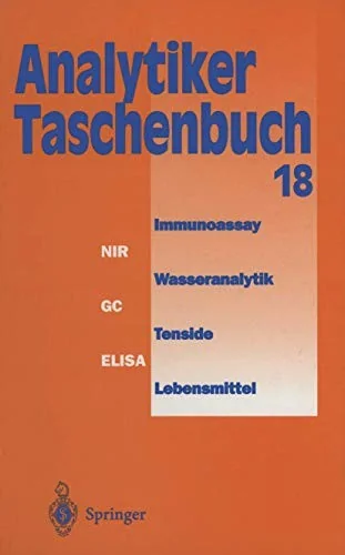 Analytiker-Taschenbuch (Softcover Reprint of the Original 1st 1998)