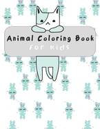 animal coloring book for kids: for kids aged 3-8 , 8.5x11 inches — Graphic Novels
