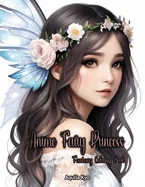 Anime Fairy Princess Coloring Book