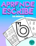 Aprende y escribe libro educativo Los Numeros — Graphic Novels