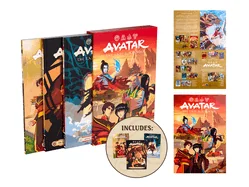 Avatar: The Last Airbender--Fire and Family Treasury Boxed Set