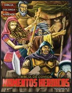 Biblia De Comics Momentos Heroicos Vol.1: Libro Para Colorear — Superhero Comics