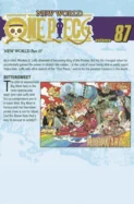 Bittersweet. (One Piece, Vol. 87) — Manga