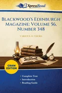 Blackwood's Edinburgh Magazine: Volume 56, Number 348 (Cram Edition)