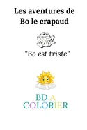 Bo le crapaud est triste