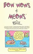 Bow Wows & Meows: "Doggone funny" DOG cartoons
