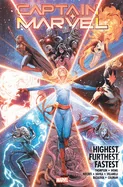 Captain Marvel: Highest, Furthest, Fastest Omnibus Carmen Carnero Cover