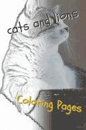 Cats and Lions Coloring Pages: Beautiful Landscapes Coloring Pages, Book, Sheets, Drawings — Graphic Novels
