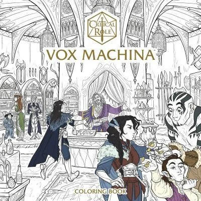 Critical Role: Vox Machina Coloring Book