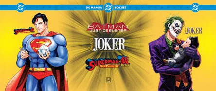 DC Manga Box Set — Superhero Comics