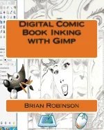 Digital Comic Book Inking with Gimp