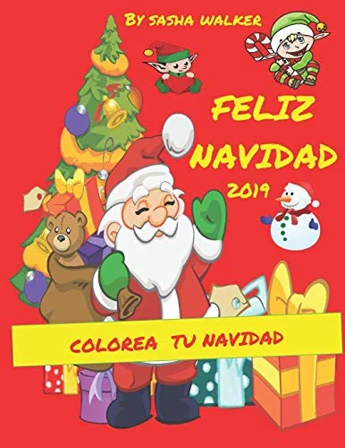 Feliz Navidad 2019: Mi album para colorear