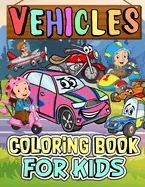 Kids Vehicle Coloring Book — Graphic Novels