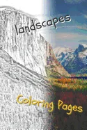 Landscape Coloring Pages: Beautiful Landscapes Coloring Pages, Book, Sheets, Drawings — Graphic Novels
