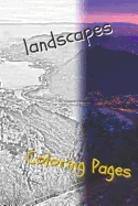 Landscape Coloring Pages: Beautiful Landscapes Coloring Pages, Book, Sheets, Drawings — Graphic Novels