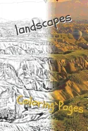 Landscape Coloring Pages: Beautiful Landscapes Coloring Pages, Book, Sheets, Drawings — Graphic Novels