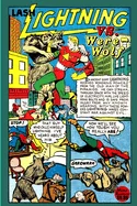 Lash Lightning Vs. Were-Wolf — Horror Comics