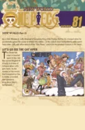 Let's Go See the Cat Viper. (One Piece, Vol. 81) — Manga