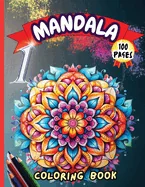 Mandala 1 Coloring Book: Stress Relieving Mandala Designs for Adults Relaxation — Manga