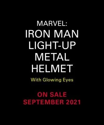 Marvel: Iron Man Light-Up Metal Helmet: With Glowing Eyes