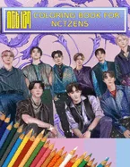NCT Coloring Book For NCTzens: Beautiful, Stress-Relieving Coloring Pages for Relaxation, Fun, Creativity, and Meditation — Manga