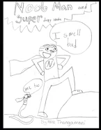 Noob Man and Super Derpy Snake