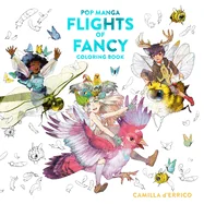 Pop Manga Flights of Fancy Coloring Book — Manga