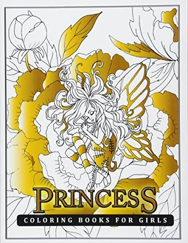 Princess Coloring Books for Girls — Fantasy Comics