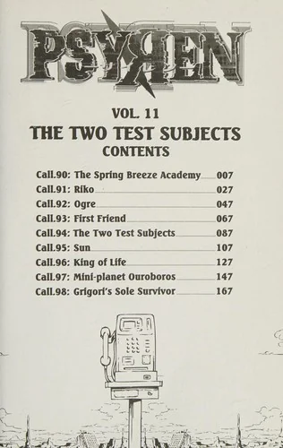 Psyren, Vol. 11: The Two Test Subjects (Original)