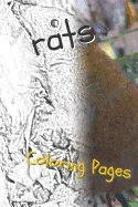 Rat Coloring Pages: Beautiful Rats Drawings for Kids and for Adults Relaxation — Graphic Novels
