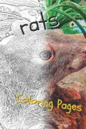 Rat Coloring Pages: Beautiful Rats Drawings for Kids and for Adults Relaxation — Graphic Novels