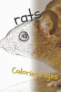 Rat Coloring Pages: Beautiful Rats Drawings for Kids and for Adults Relaxation — Graphic Novels