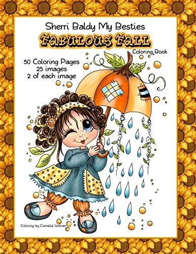 Sherri Baldy My Besties Fabulous Fall Coloring Book