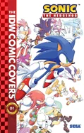 Sonic the Hedgehog: The IDW Comic Covers, Vol. 1
