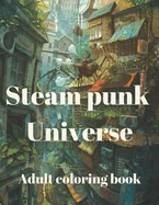 Steam punk universe adult coloring book — Fantasy Comics