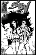Street Battle Vigilance issue #1 [Black & White] — Manga