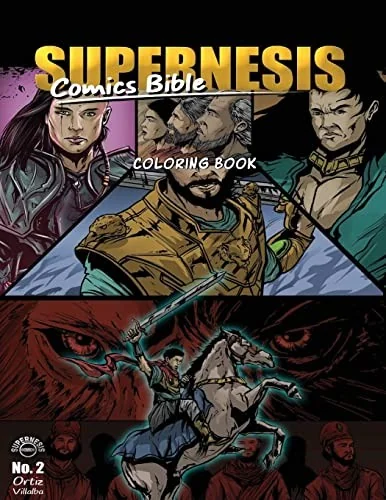 Supernesis Comics Bible No. 2: Coloring Book — Graphic Novels