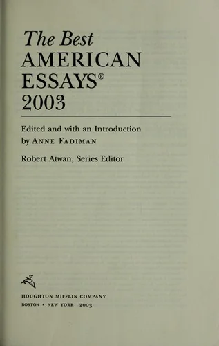 The Best American Essays (2003)