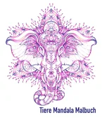 Tiere Mandala Malbuch: Buchen Anti-Stress fur Erwachsene mit verschiedenen Tieren fur Entspannung und gute Laune