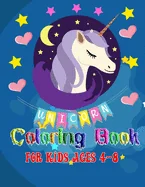 Unicorn Coloring Book for Kids Ages 4-8, 8,5 x 11 inches ,: Unicorn Coloring Book for Kids Ages 4-8, 8,5 x 11 inches, cute unicorn drawing for kids — Graphic Novels