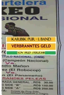 Verbranntes Geld: Die Boxsportveranstaltung