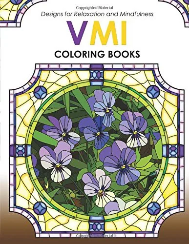 VMI Coloing Books: Design for Relaxation and Mindfulness Pattern