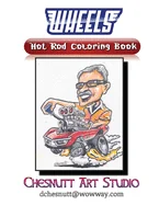 Wheels Hot Rod Coloring Book — Graphic Novels