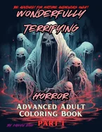 Wonderfully Terrifying Horror Advanced Adult Coloring Book Part 1 — Horror Comics